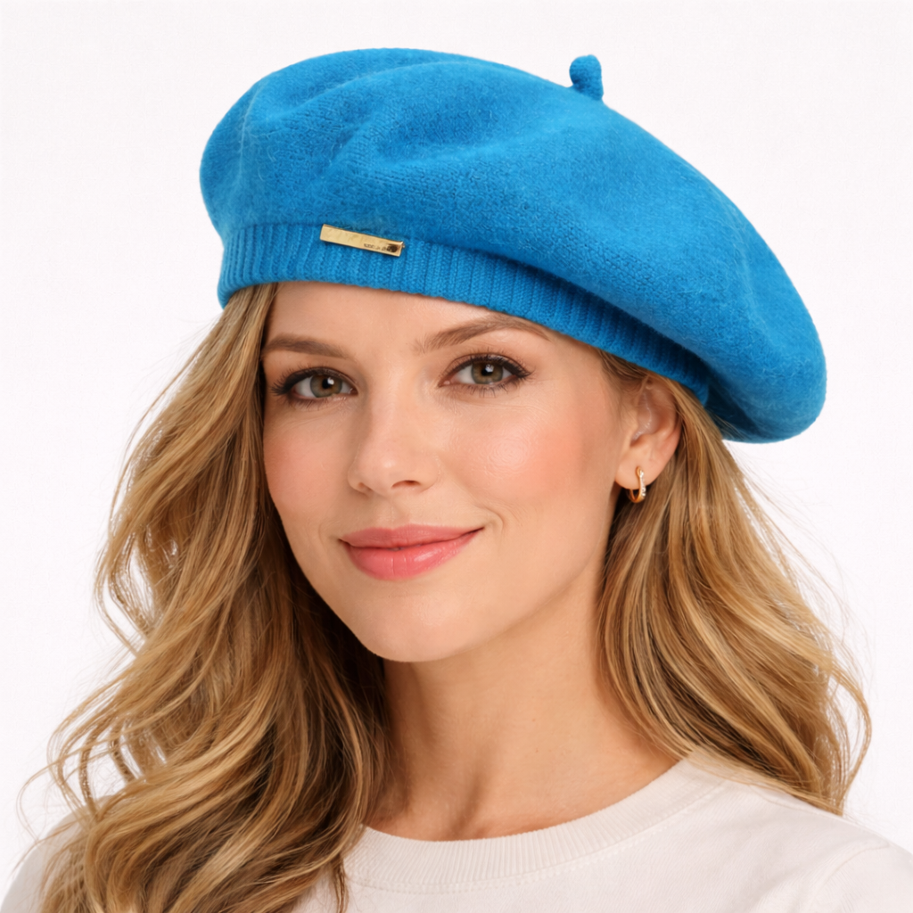 Chapeau de peintre Bleu claire pour femme