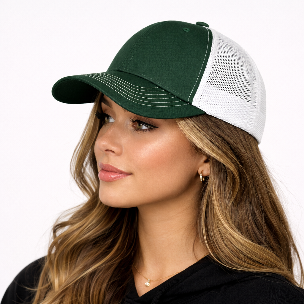 Casquette Verte & Blanche