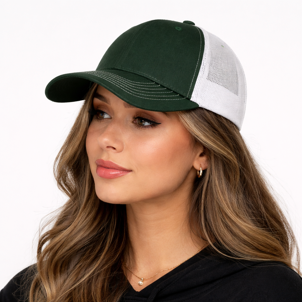 Casquette Verte & Blanche