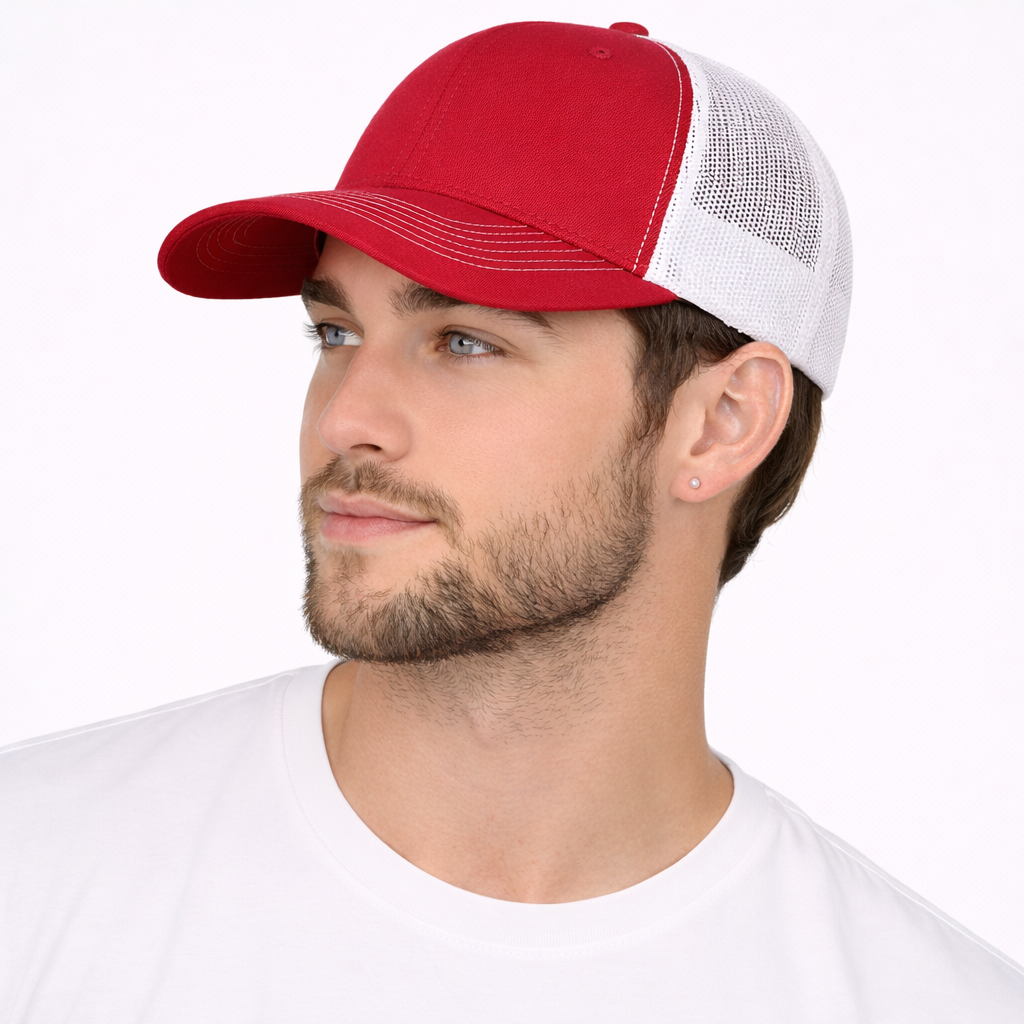 Casquette Rouge & Blanche