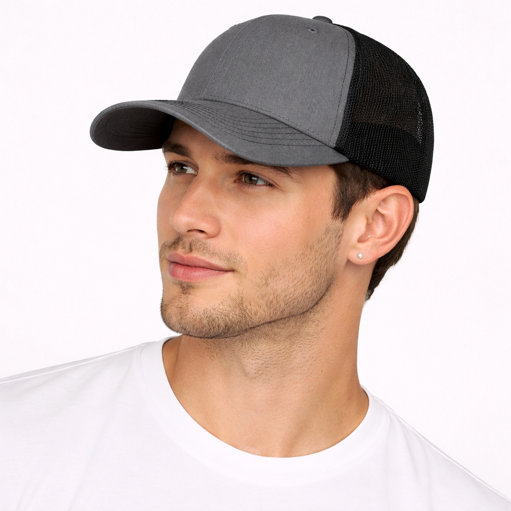 Casquette Grise & Noir