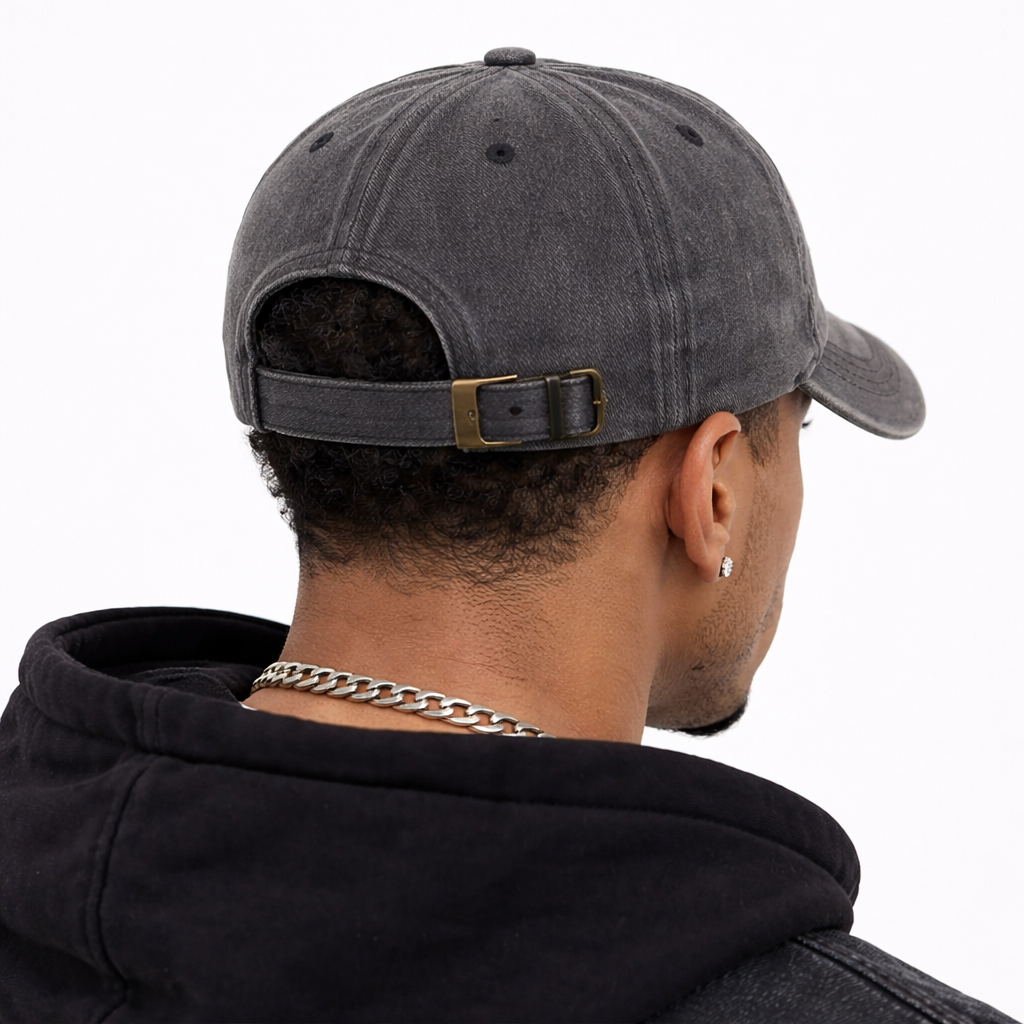 Casquette Baseball Rétro Brooklyn Noir léger en coton 1947