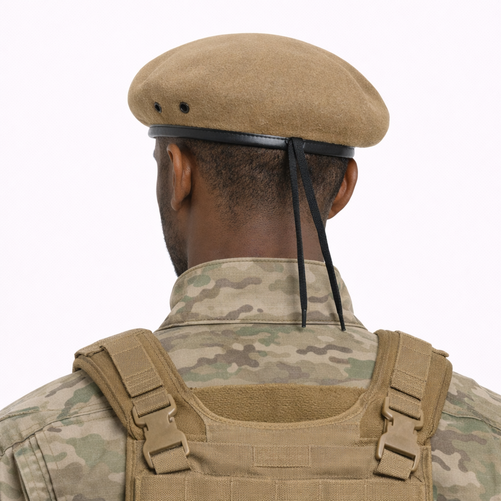 Béret de l'Armée Beige en laine