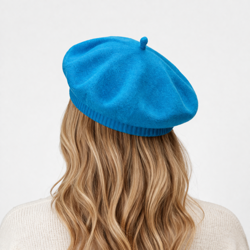Chapeau de peintre Bleu claire pour femme