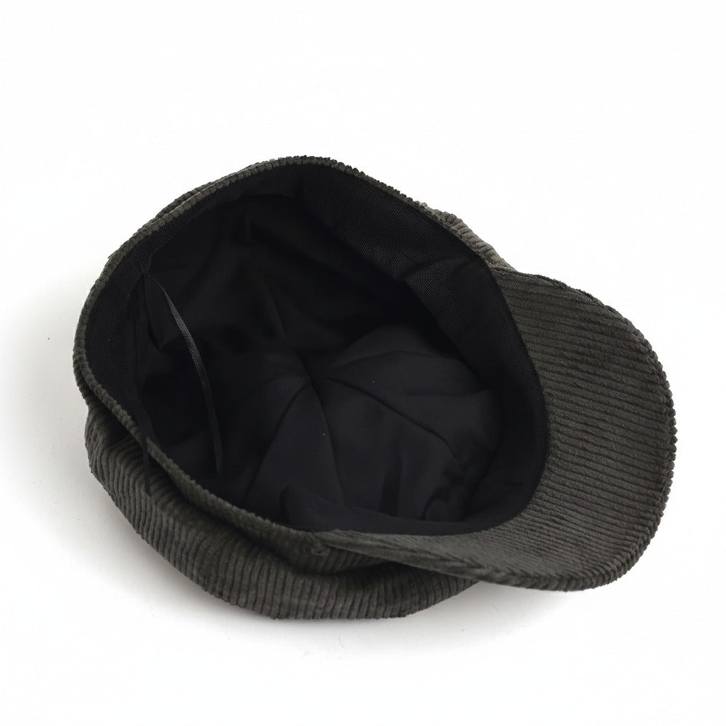 Béret octogonal Unisexe Gris