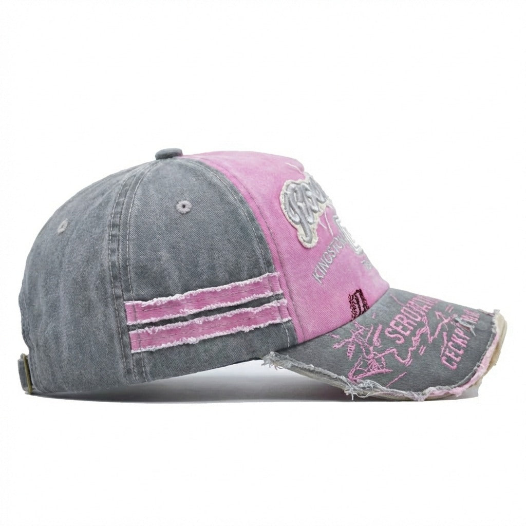 Casquette Rose 1969 Vintage en Cotton
