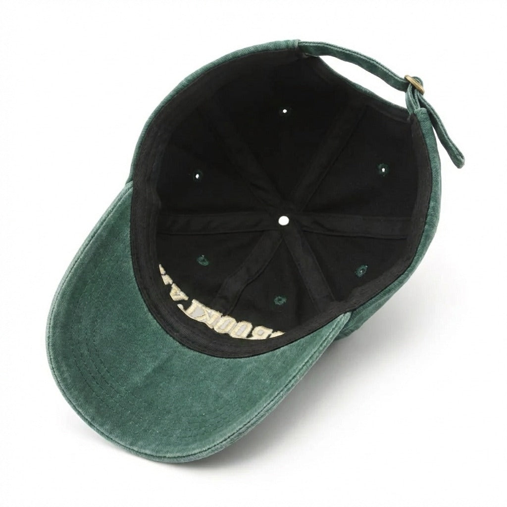Casquette Rétro Brooklyn Verte en coton 1947