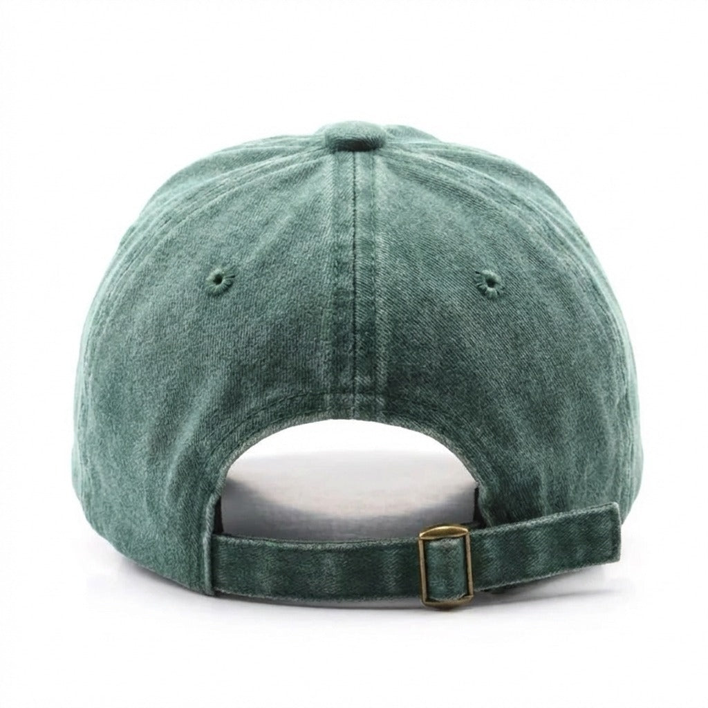 Casquette Rétro Brooklyn Verte en coton 1947