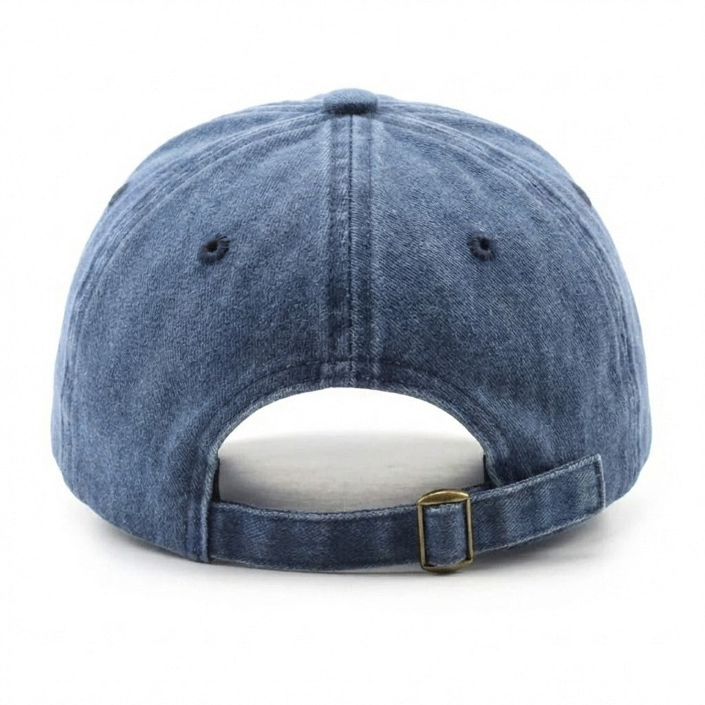 Casquette Rétro Brooklyn Bleu en coton 1947