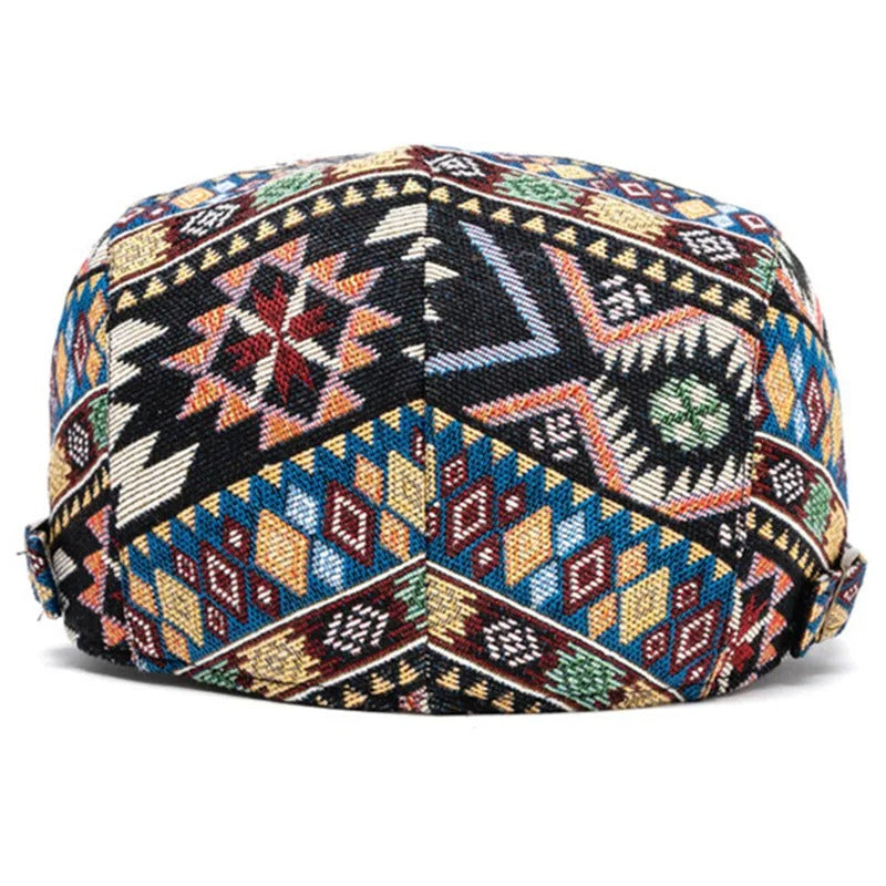 Bonnet à visière plate Mosaïque Florale
