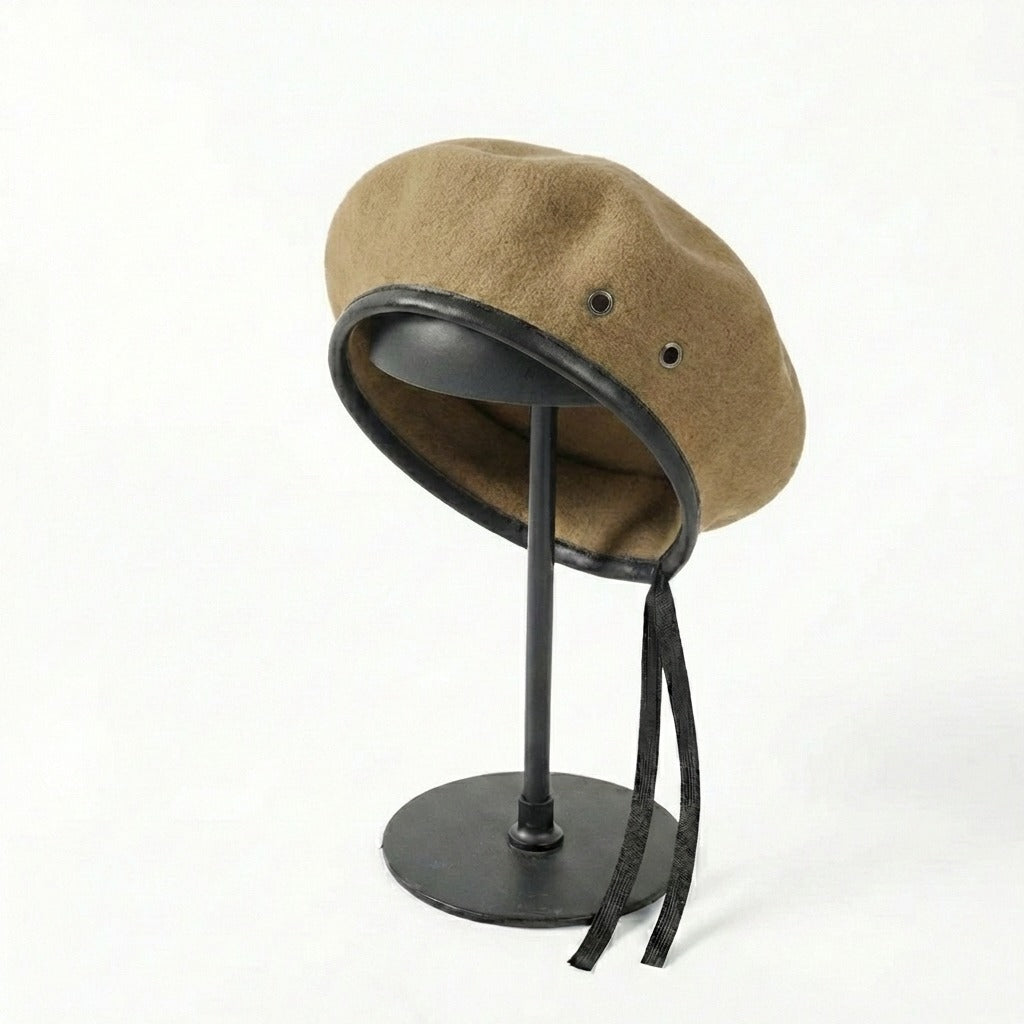 Béret de l'Armée Beige en laine