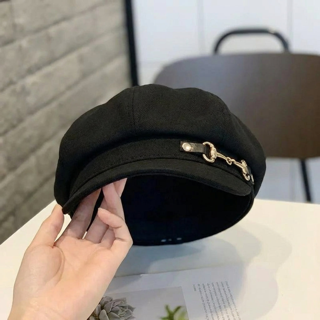 Visière De Golf Vintage Softspikes - Noir Avec Logo Brodé - Femme/Homme Taille Ajustable - Occasion